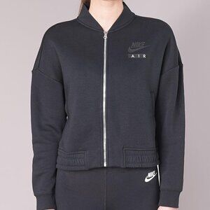 Nike Air Max Women's Black Sportswear Full-Zip Windrunner Jacket Size L